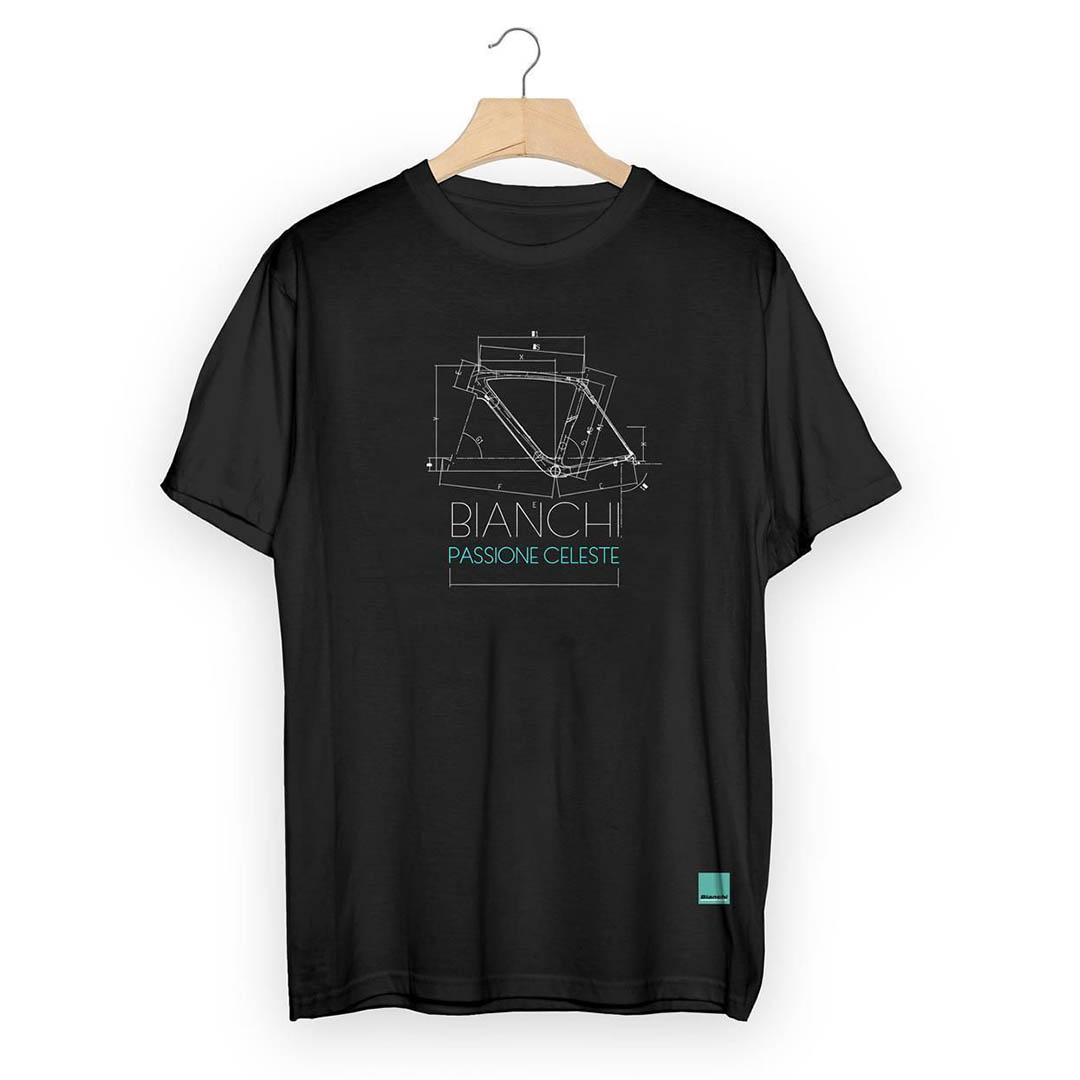 bianchi t shirt celeste