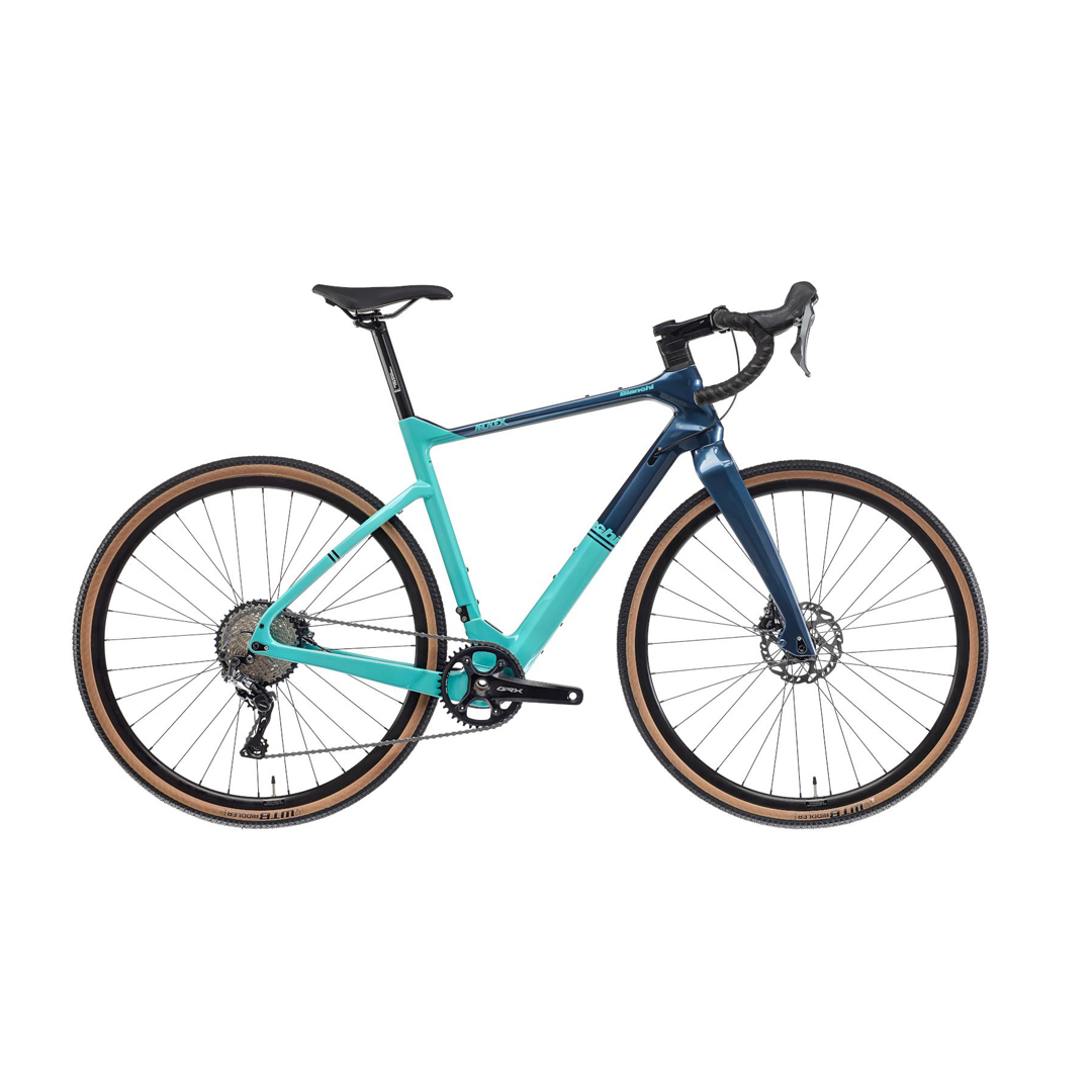 Bianchi Arcadex Grx 600 In Green And Blue - Beyond The Bike