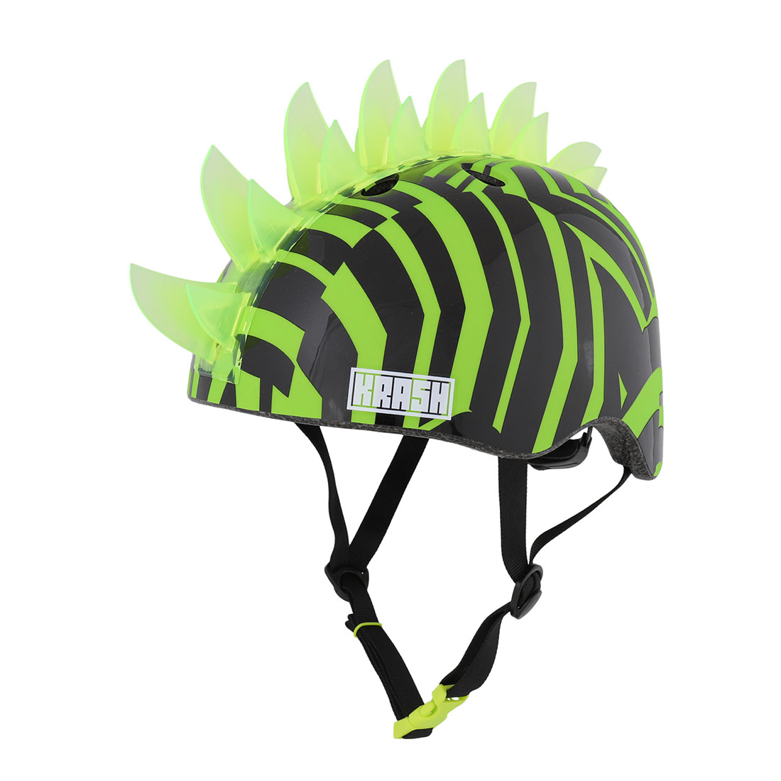 Helmet Cpmk Hlmt Youth 8+ Dazzle Led Fs In Green - Beyond The Bike