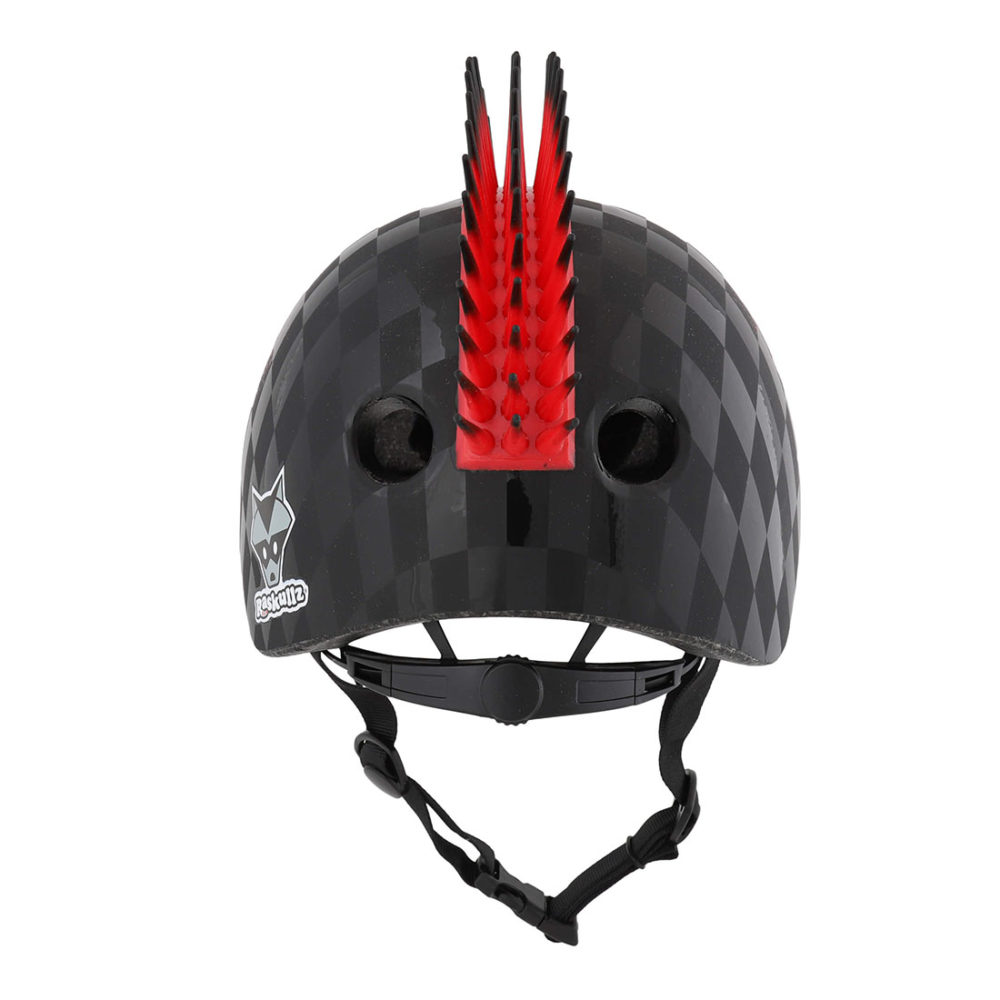 Helmet Child 5 Skull Hawk In Red Beyond The Bike