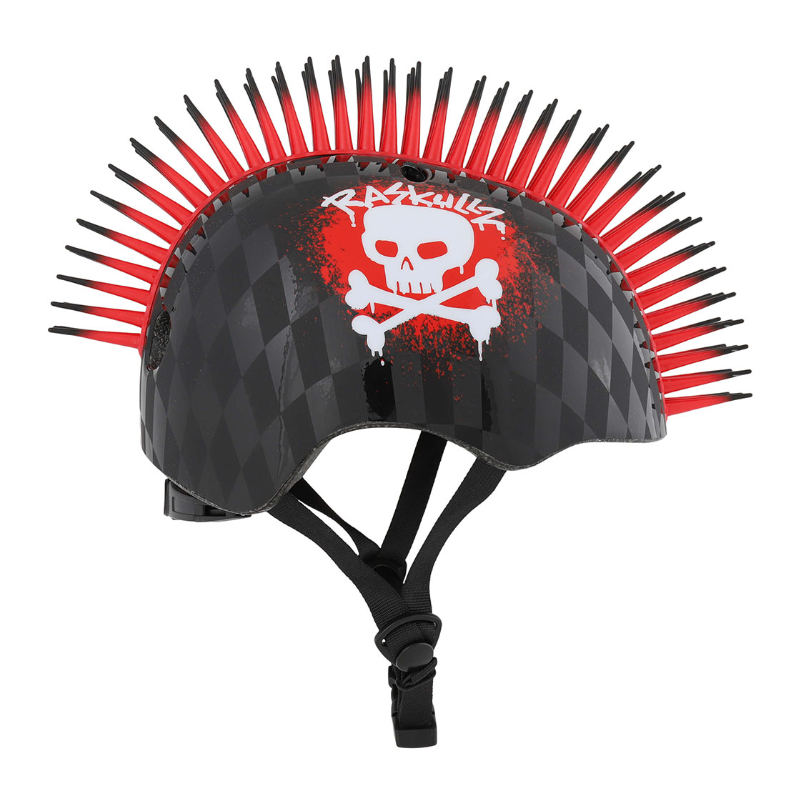 Helmet Child 5+ Skull Hawk In Red - Beyond The Bike