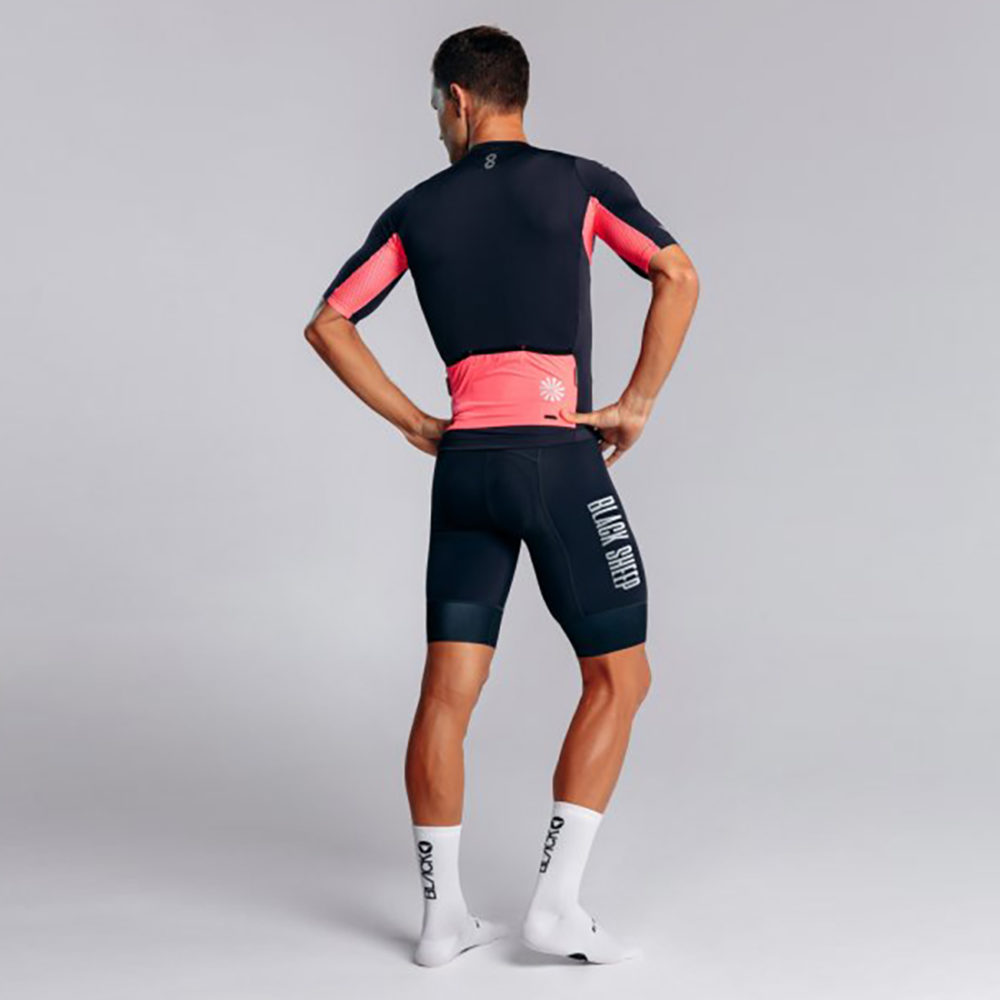 Black Sheep Cycling Essentials Team Short Sleeve Jersey In 