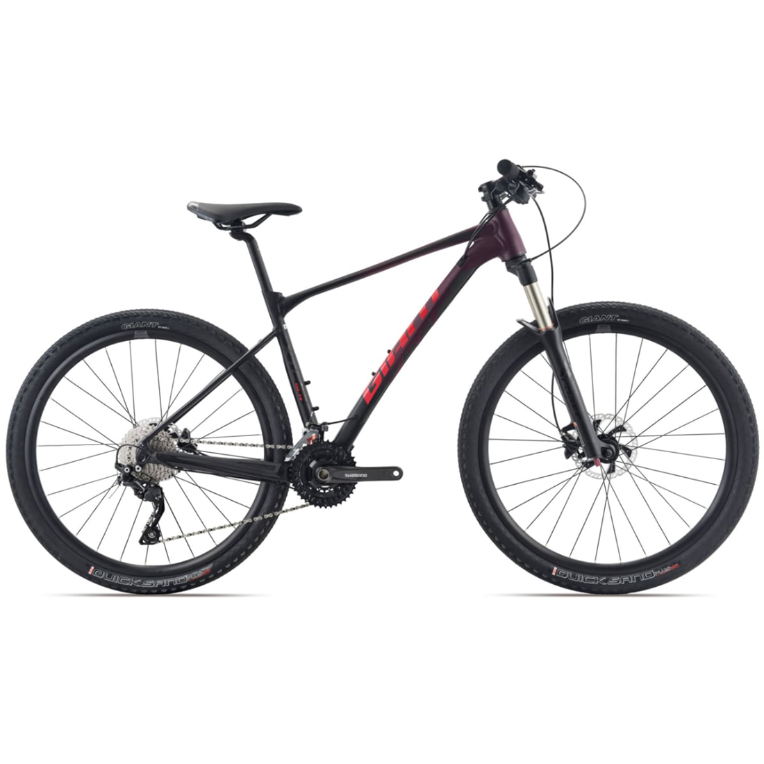 Giant Xtc Slr 3 Front Suspension Mountain Bike In Matt Black