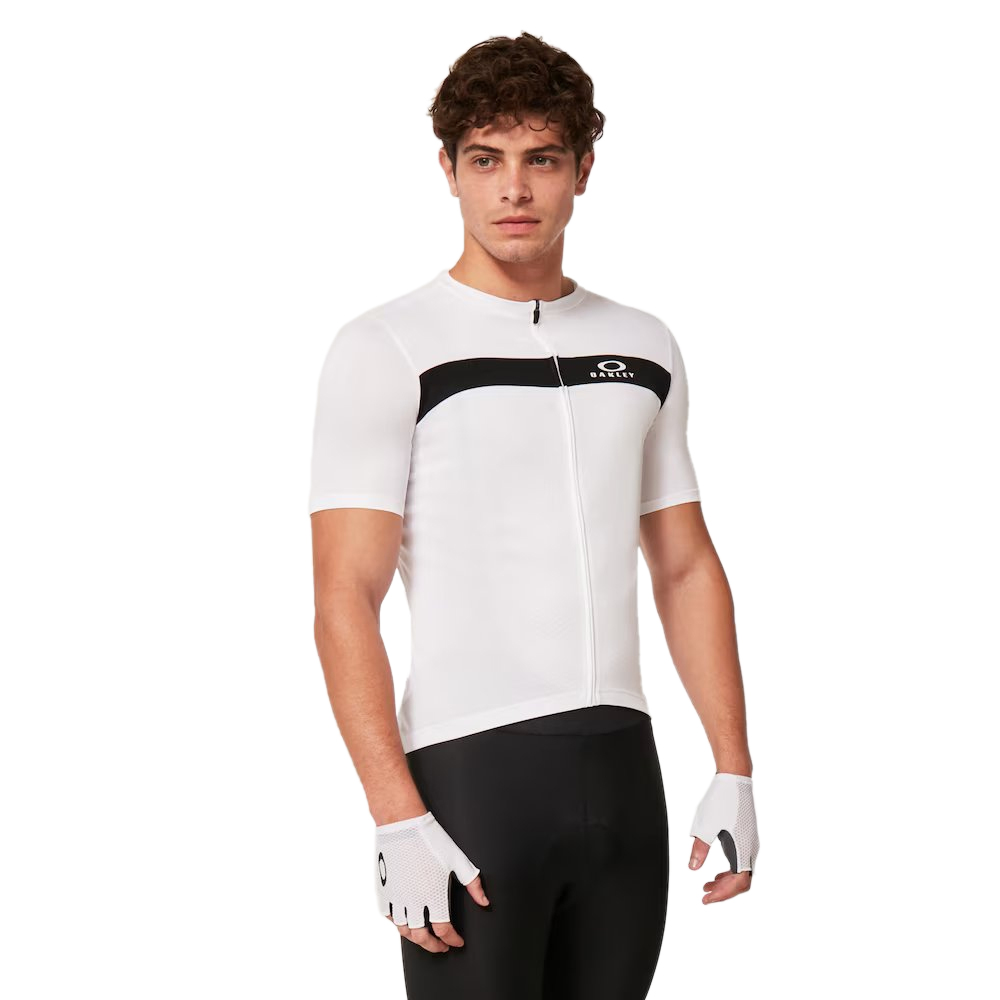 Oakley Icon Classic Jersey In White - Beyond The Bike