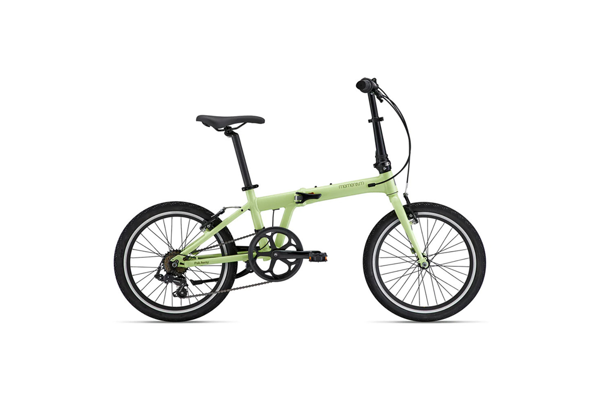 Giant Pakaway 2 folding bike in Lemon Soda color in the UAE